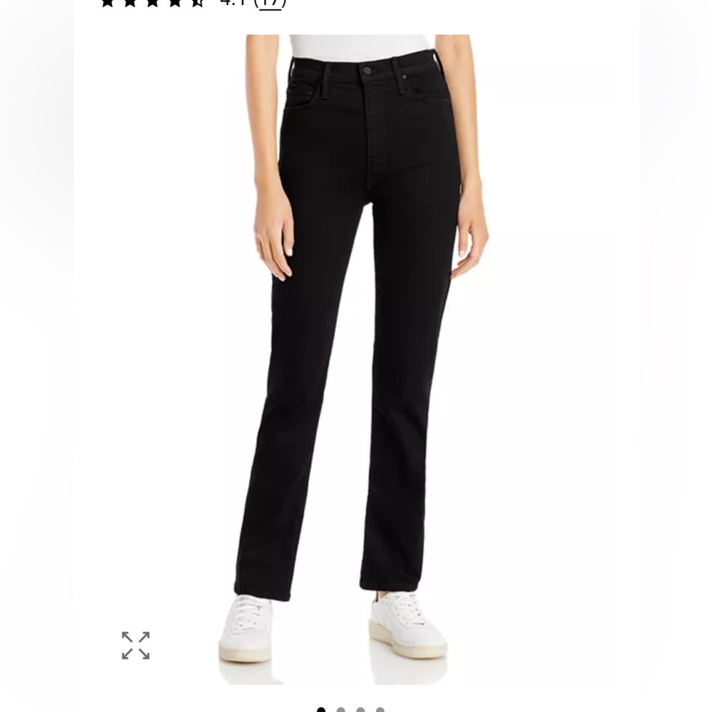 High Waisted Rider Skimp Slim Straight Jeans in Not Guilty